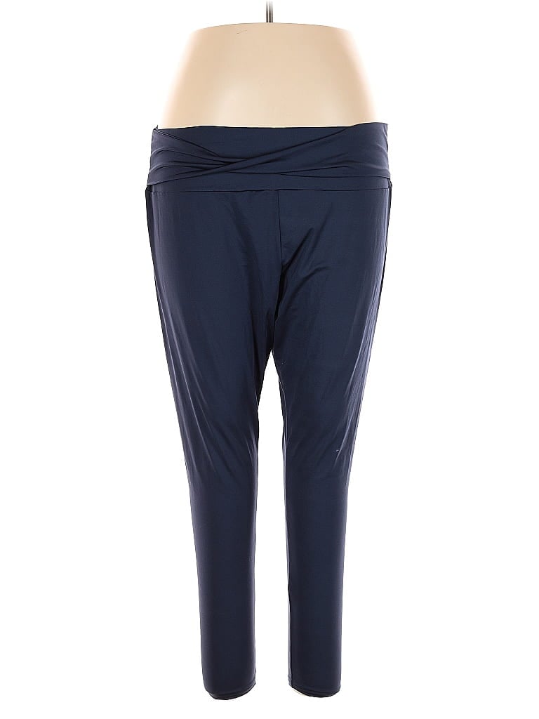Pre-owned Shein Curve Active Pants In Blue