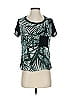 Ela 100% Polyester Green Short Sleeve Top Size S (estimated) - photo 1