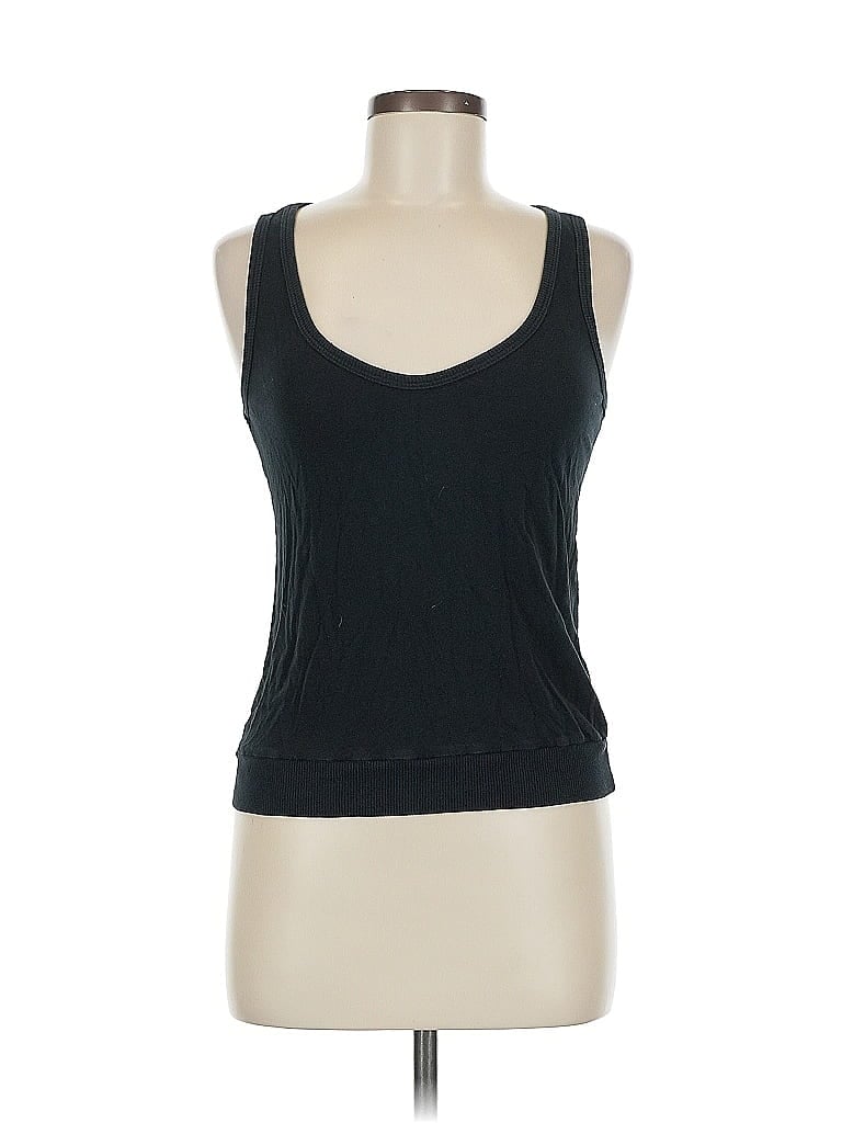 Pre-owned American Apparel Active Tank Top In Black