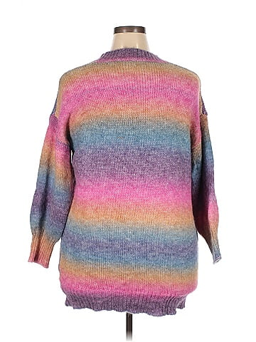 Shein Curve Pullover Sweater (view 2)