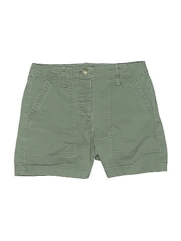Theory Khaki Shorts (view 1)