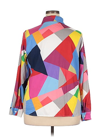 Shein Curve Long Sleeve Blouse (view 2)