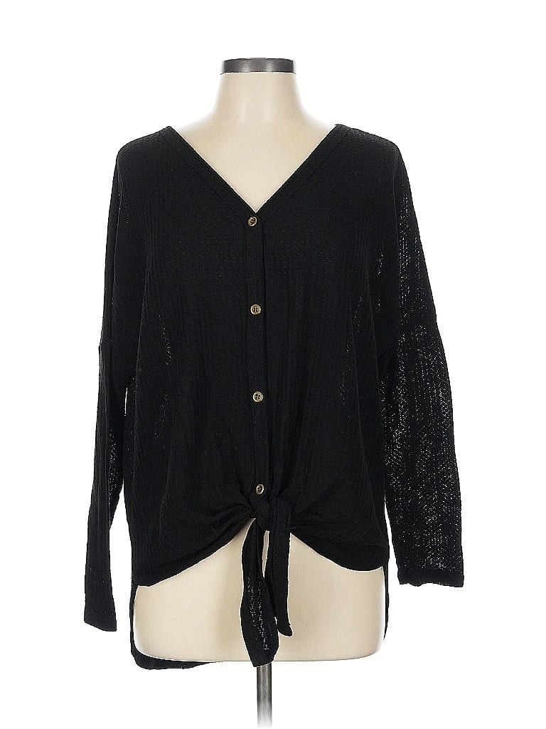 Click to view more detailed imagery on our partner's website Pre-owned Assorted Brands Cardigan Sweater In Black