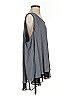 Lane Bryant 100% Polyester Gray Sleeveless Blouse Size 26 waist - photo 4