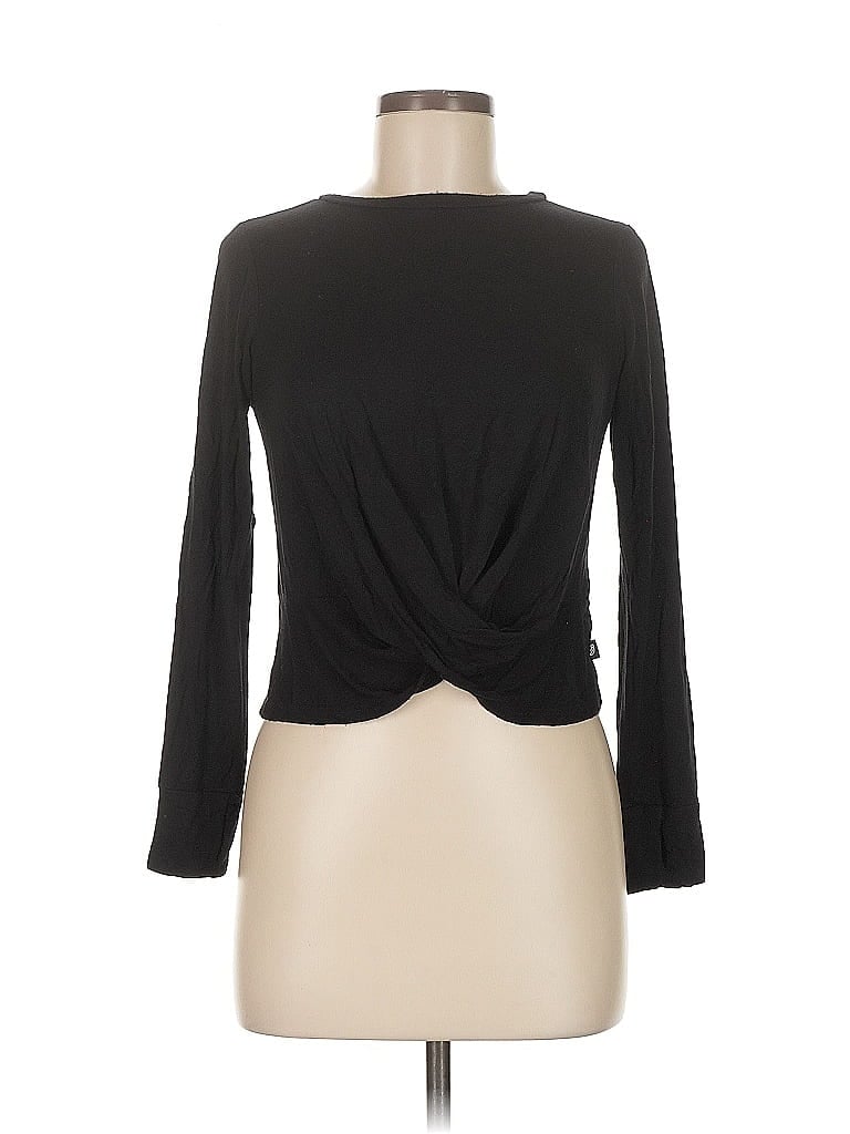 Pre-owned Terez Long Sleeve T-shirt In Black