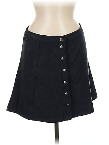 Abercrombie & Fitch Faux Leather Skirt (view 1)