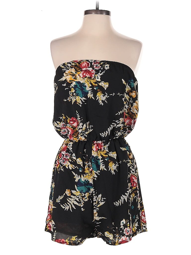 Pre-owned Shein Casual Dress In Black