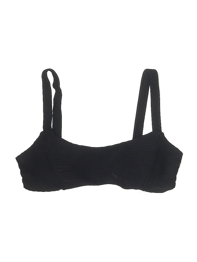Pre-owned L*space Swimsuit Top Black Swimwear