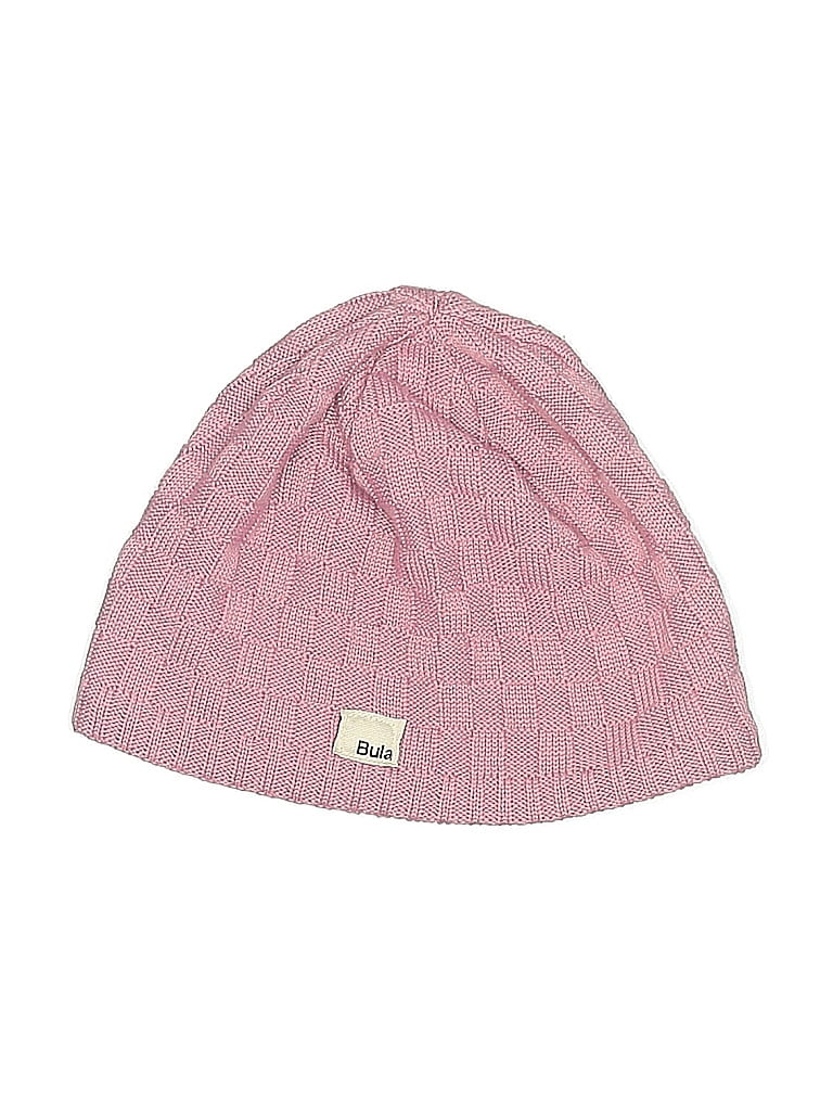 Click to view more detailed imagery on our partner's website Pre-owned Bula Beanie Hat In Pink