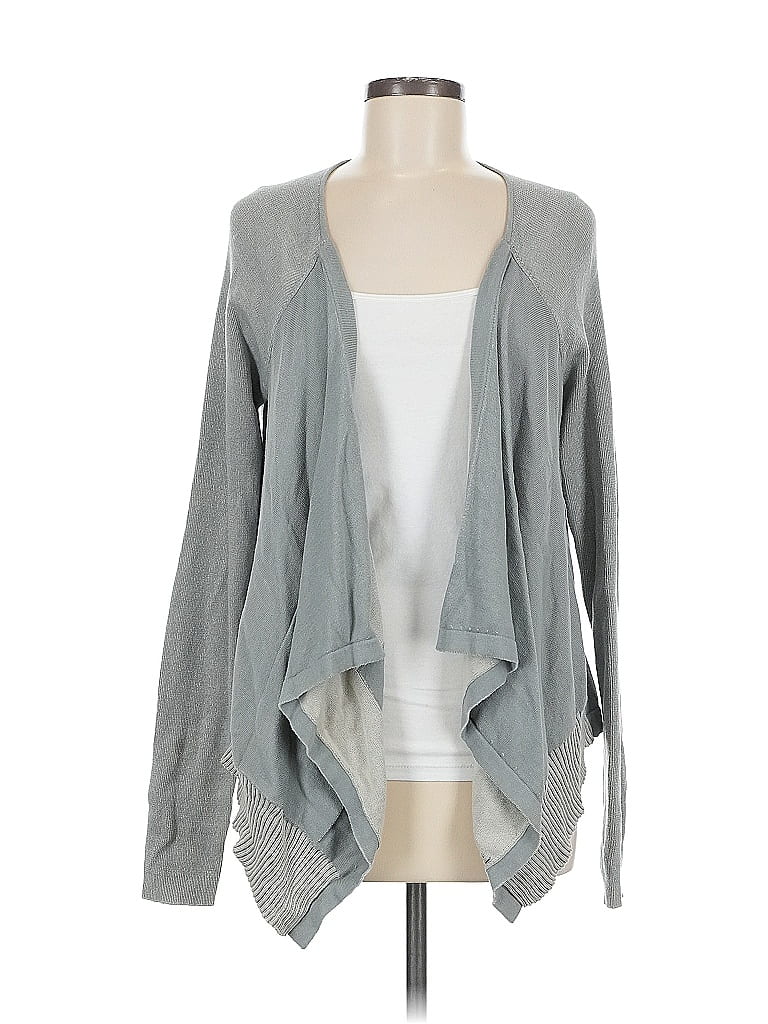 Pre-owned Cabi Cardigan Sweater In Gray
