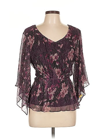 Alex Evenings 3/4 Sleeve Blouse (view 1)