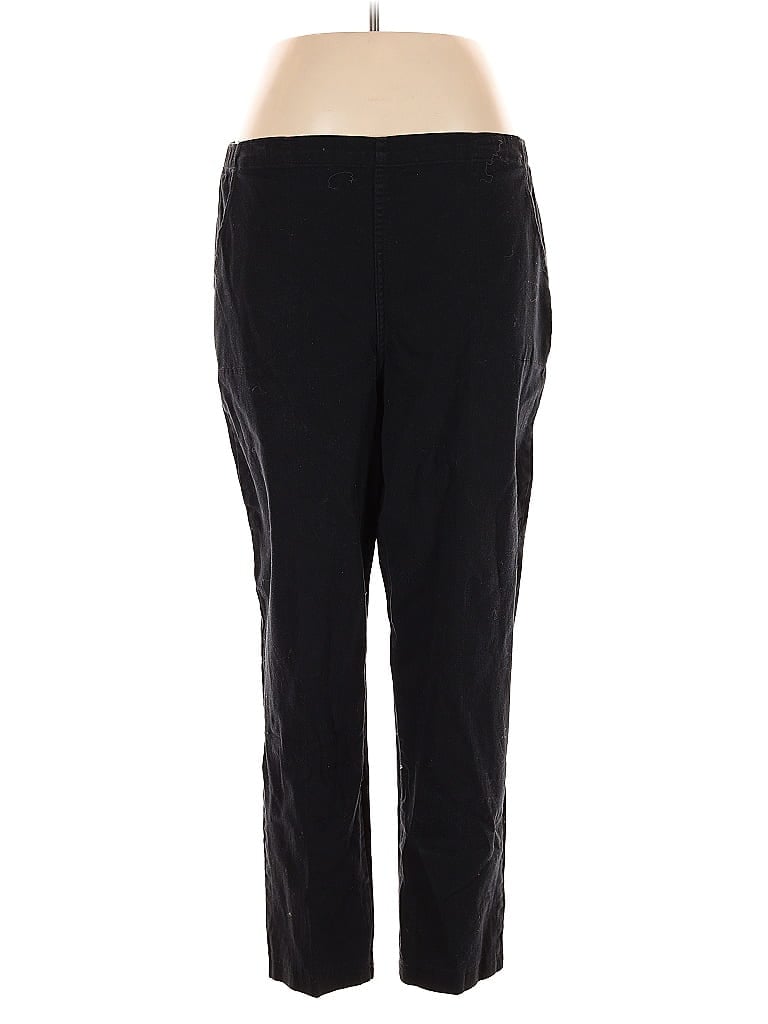 Pre-owned Croft & Barrow Active Pants In Black