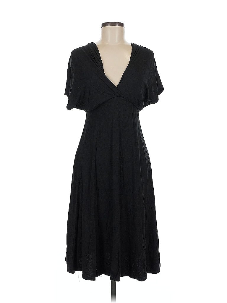 Pre-owned 24seven Comfort Apparel Casual Dress In Black