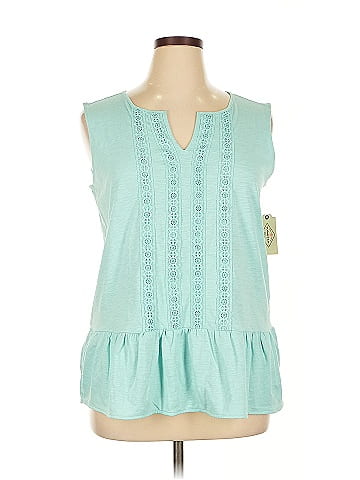 St. John's Bay Sleeveless Blouse (view 1)