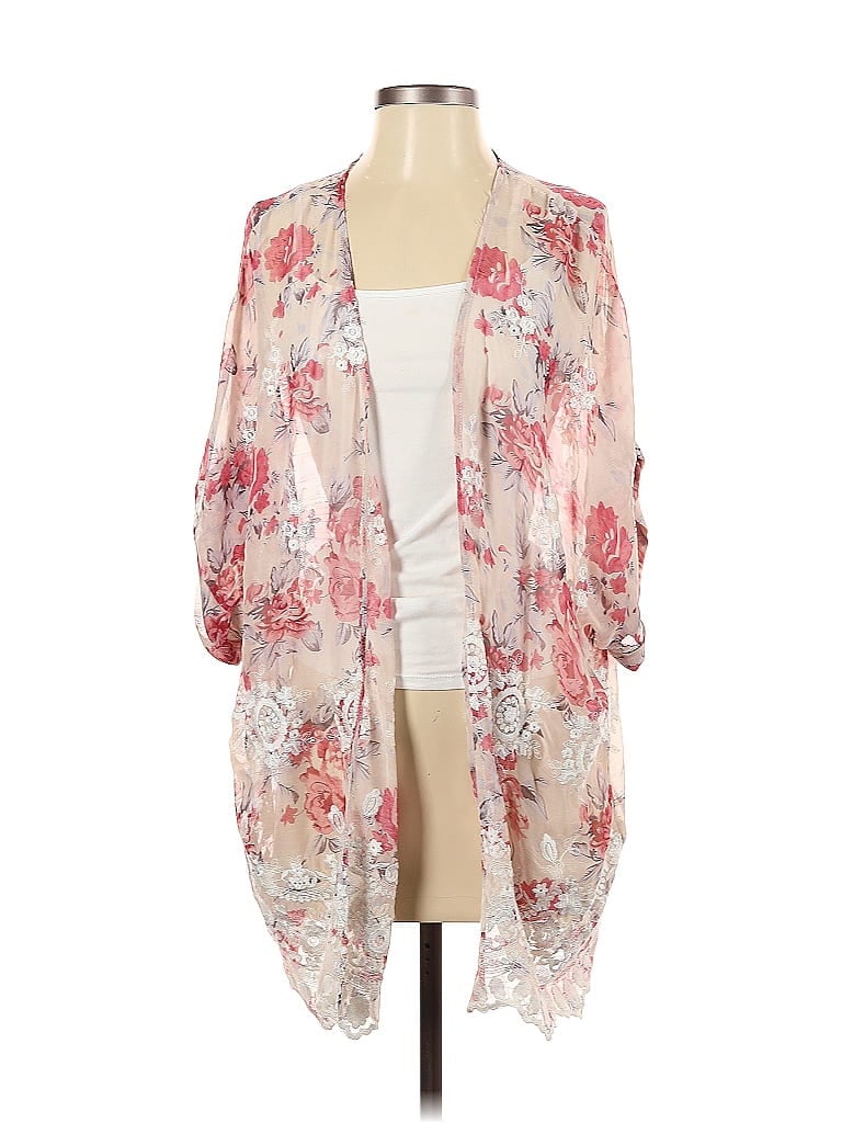 Pre-owned Buffalo By David Bitton Kimono In Pink