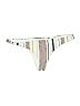 Tavik Stripes Gray Ivory Swimsuit Bottoms Size L - photo 2