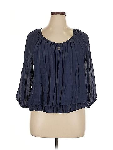 Tempo Paris 3/4 Sleeve Blouse (view 1)