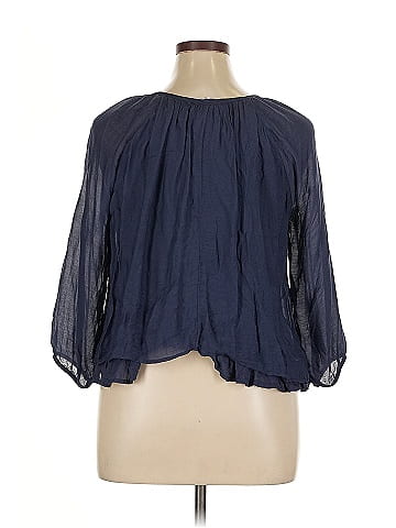 Tempo Paris 3/4 Sleeve Blouse (view 2)