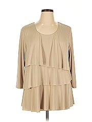 Susan Graver 3/4 Sleeve Blouse