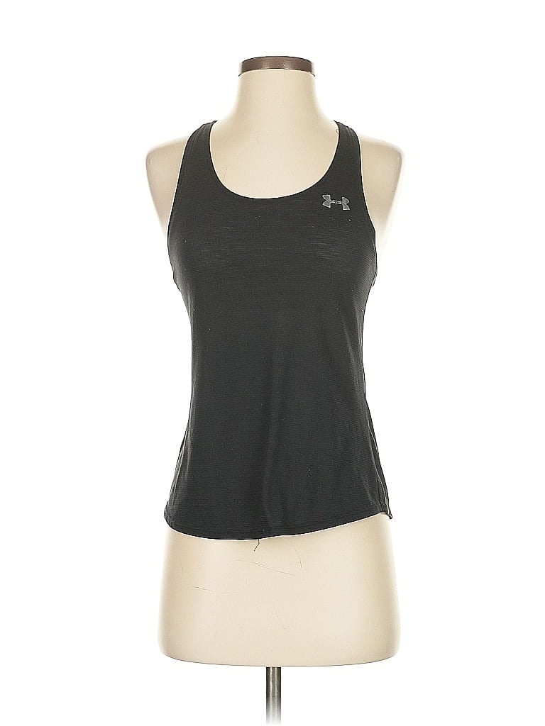 Pre-owned Under Armour Active Tank Top In Black