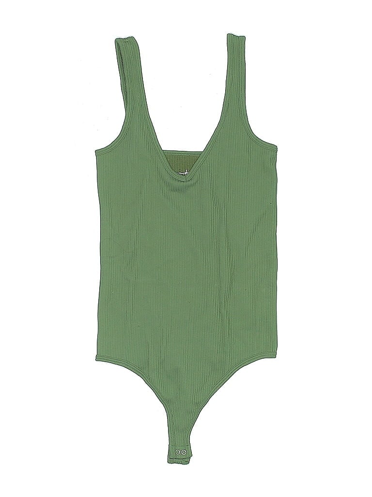 Pre-owned Intimately By Free People Bodysuit In Green