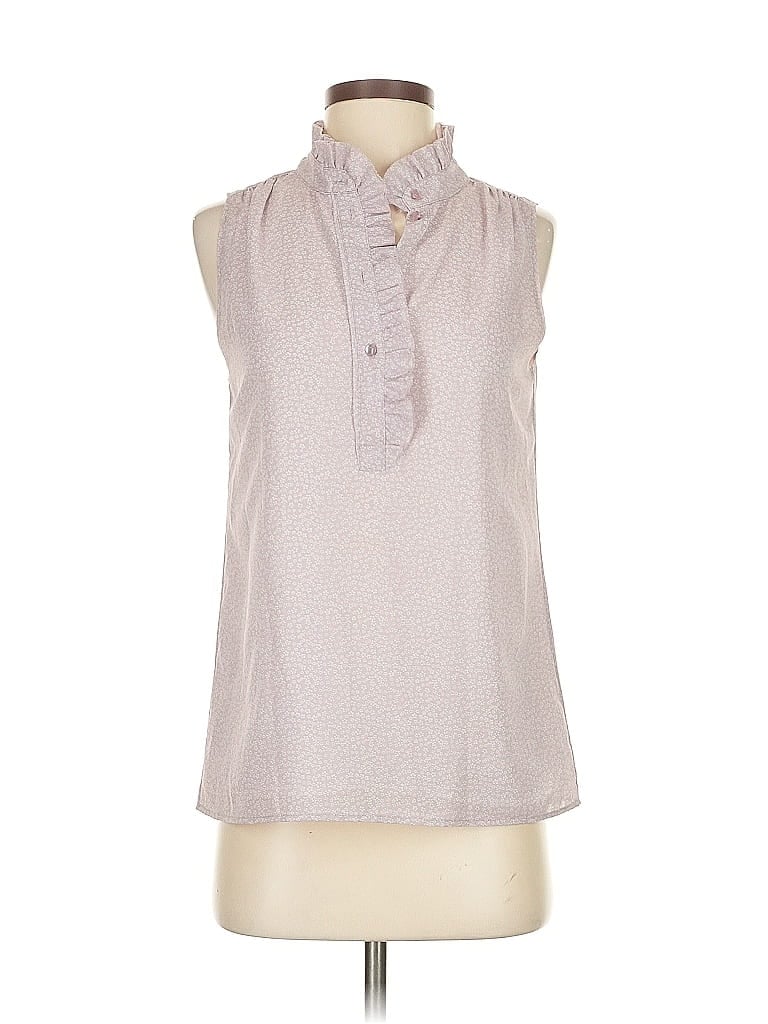 Pre-owned J.crew Factory Store Sleeveless Blouse In Pink