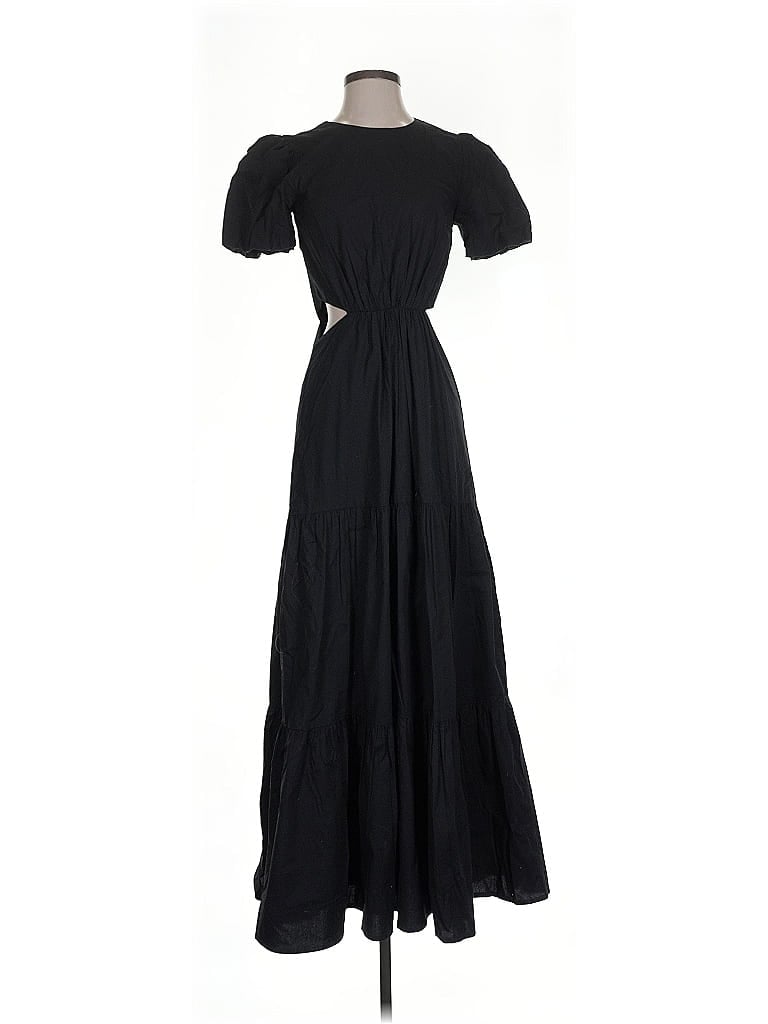 Pre-owned Wayf Casual Dress In Black