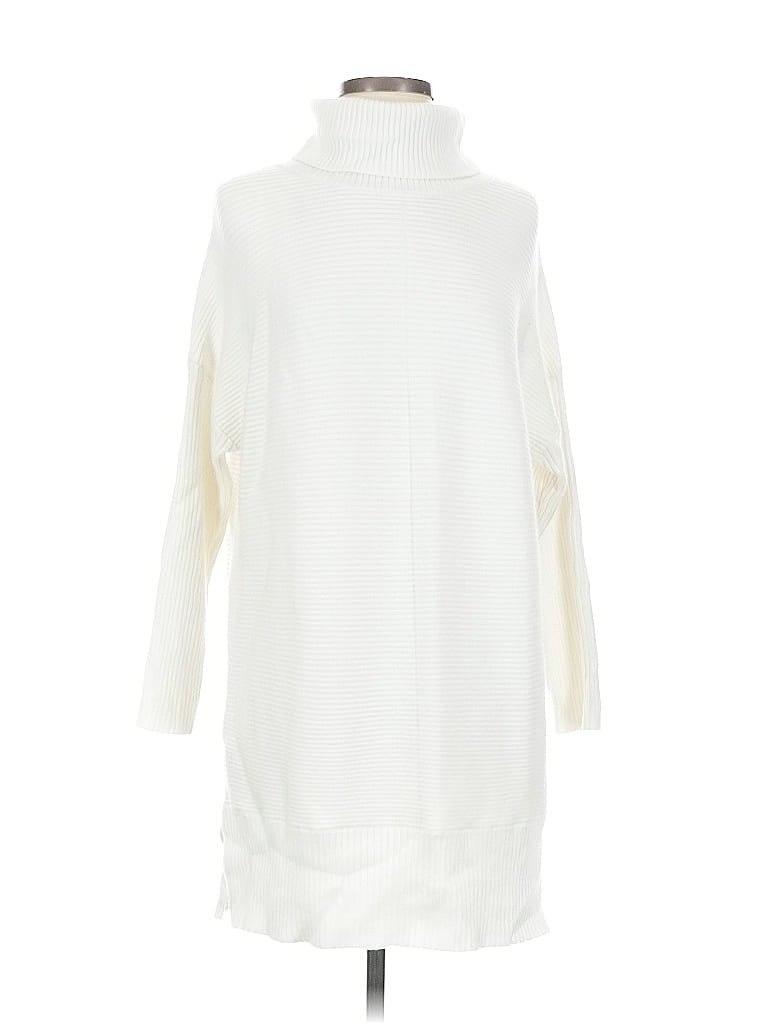 Pre-owned Anrabess Turtleneck Sweater In White