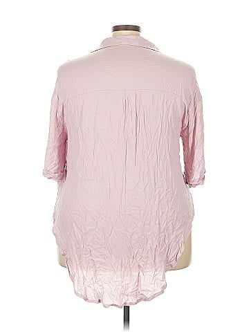 Shein Curve 3/4 Sleeve Blouse (view 2)