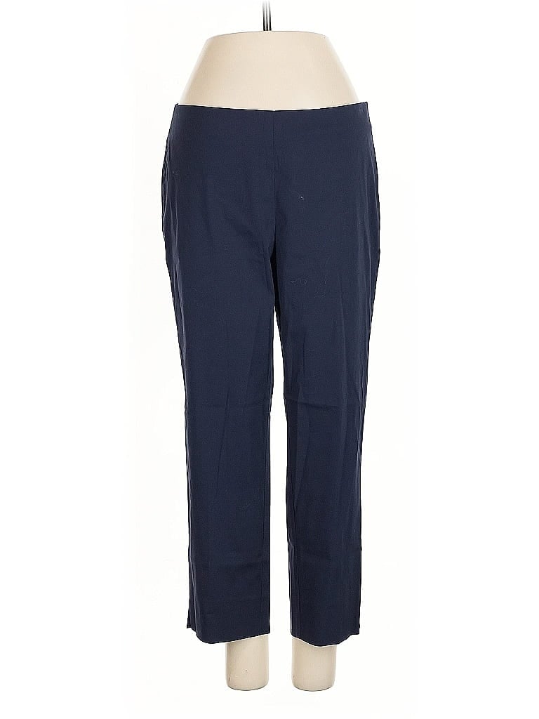 Pre-owned Lafayette 148 Active Pants In Blue