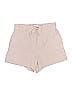 MELLODAY 100% Polyester Solid Pink Shorts Size M - photo 1