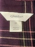 Cj Banks Plaid Burgundy 3/4 Sleeve Button-Down Shirt Size 2X - photo 7