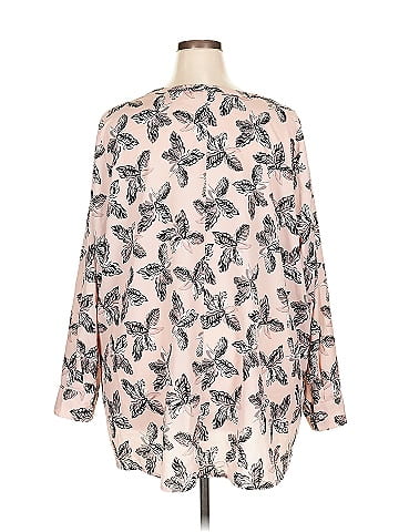 Lane Bryant Outlet Long Sleeve Blouse (view 2)