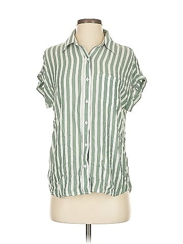 Cosmic Blue Love Short Sleeve Blouse (view 1)