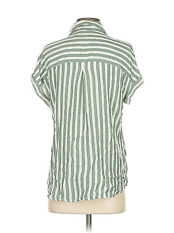 Cosmic Blue Love Short Sleeve Blouse (view 2)