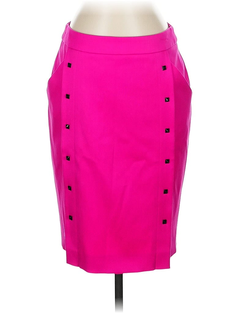 Pre-owned Escada Wool Skirt In Pink