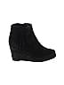 Journee Collection Black Wedges Size 7 - photo 1
