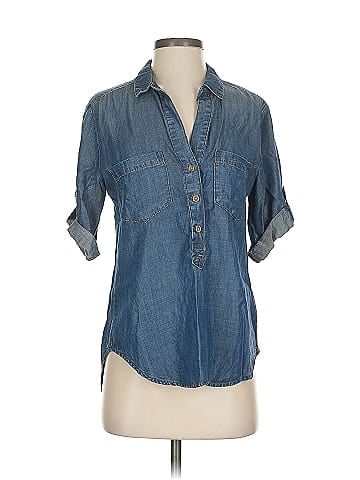 Bella Dahl 3/4 Sleeve Button-Down Shirt (view 1)