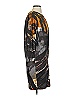 Ali Ro 100% Silk Graphic Brown Casual Dress Size 4 - photo 4