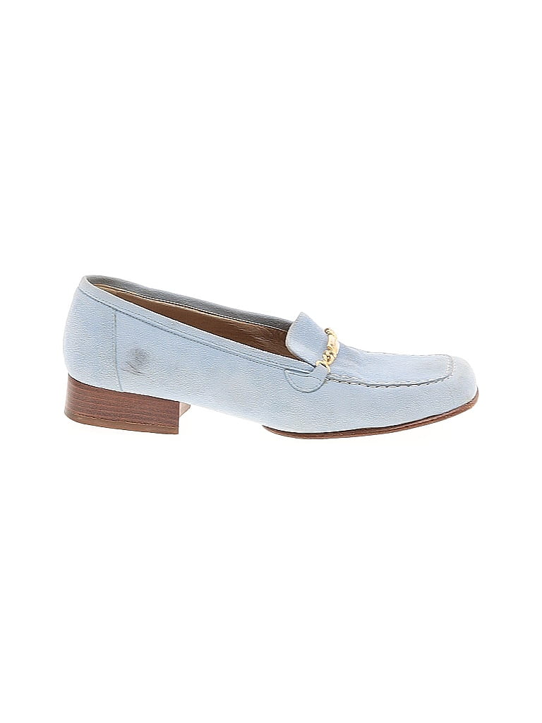St. John Blue Flats Size 6 - photo 1
