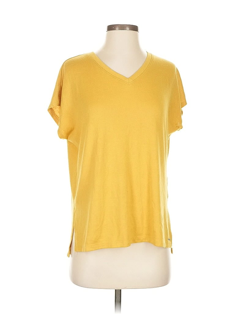 Pre-owned Orvis Short Sleeve T-shirt In Yellow