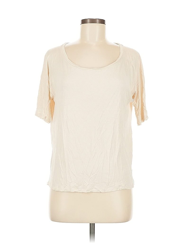 Pre-owned The Group By Babaton Short Sleeve T-shirt In White