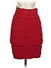 Arden B. Solid Red Formal Skirt Size S - photo 1
