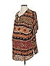 A Pea in the Pod 100% Rayon Brown Kimono Size P - photo 1