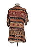 A Pea in the Pod 100% Rayon Brown Kimono Size P - photo 2