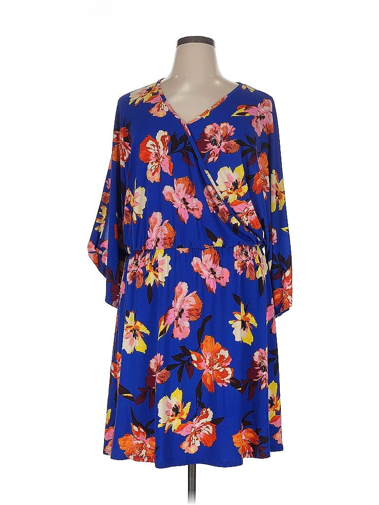 Pre-owned Colleen Lopez Casual Dress In Blue