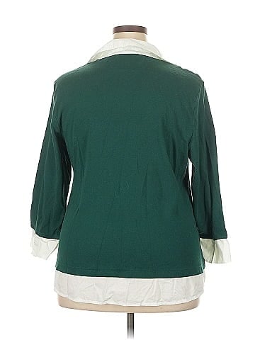 Karen Scott 3/4 Sleeve Blouse (view 2)