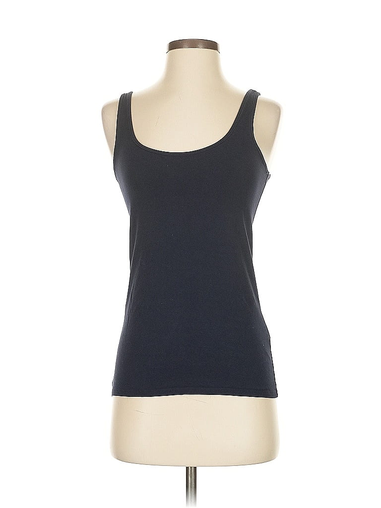 Pre-owned Banana Republic Tank Top Blue Square Neckline Tops
