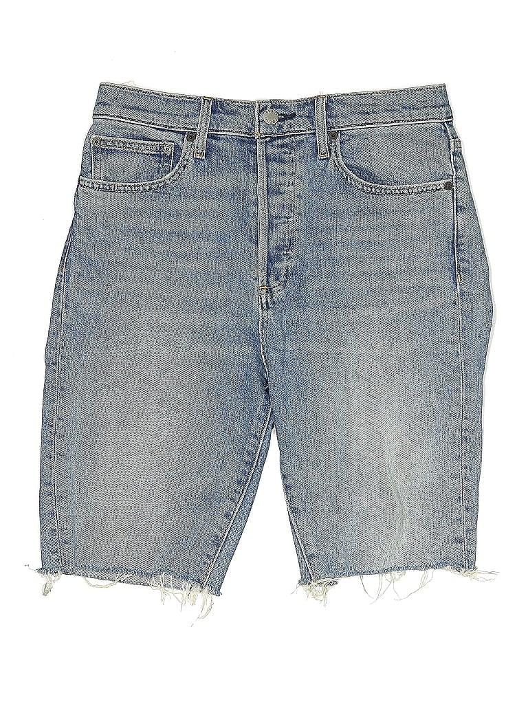 Click to view more detailed imagery on our partner's website Pre-owned Denim Forum Denim Shorts In Blue