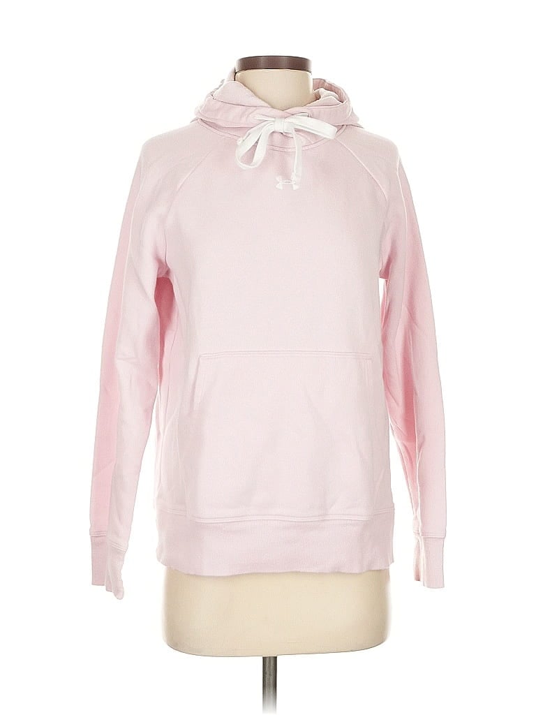 Pre-owned Under Armour Sweatshirt In Pink